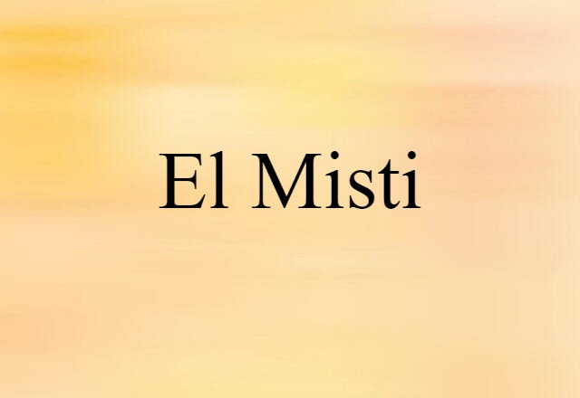 El Misti