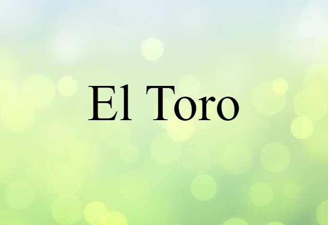 El Toro