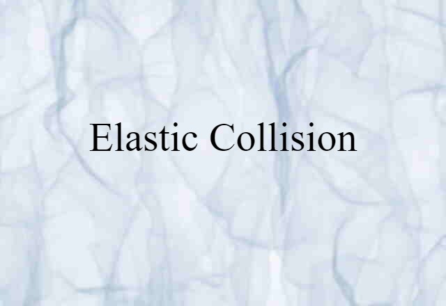 elastic collision