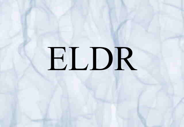 ELDR