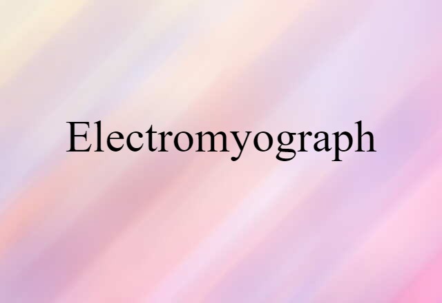 electromyograph