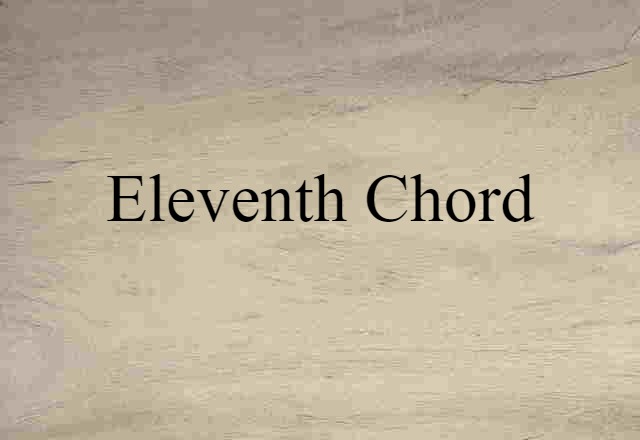 eleventh chord