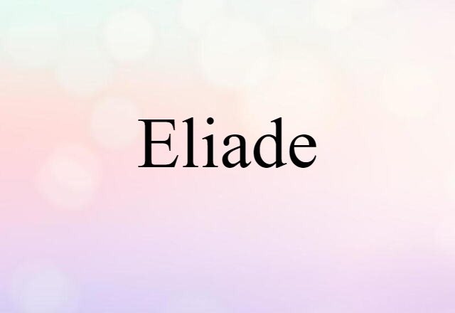 Eliade