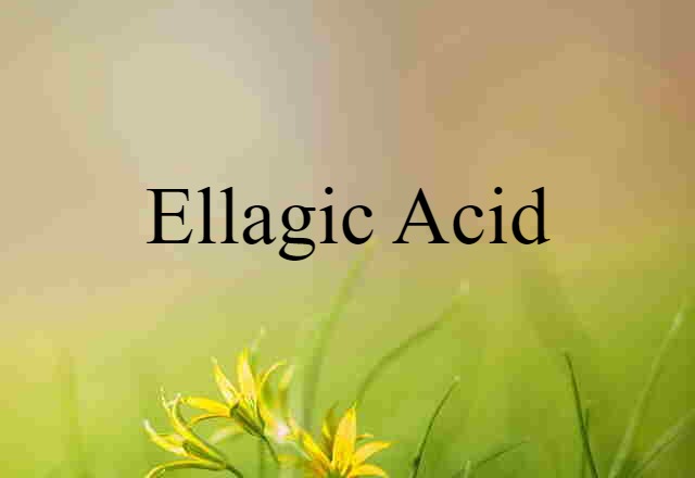 ellagic acid