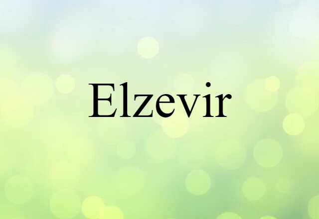 Elzevir