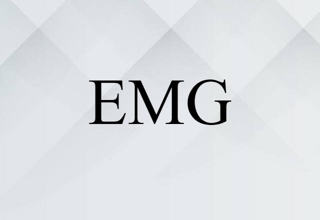 EMG