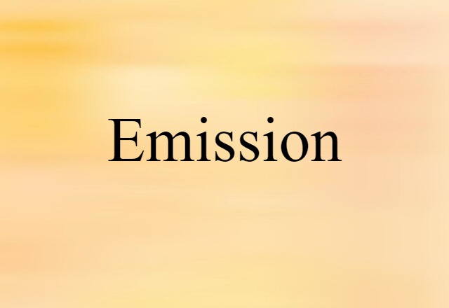 emission