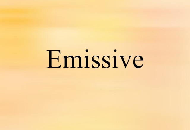 emissive