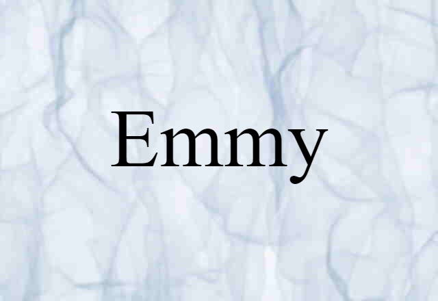 Emmy (noun) Definition, Meaning & Examples