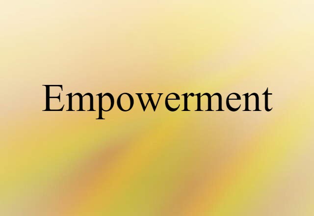 empowerment