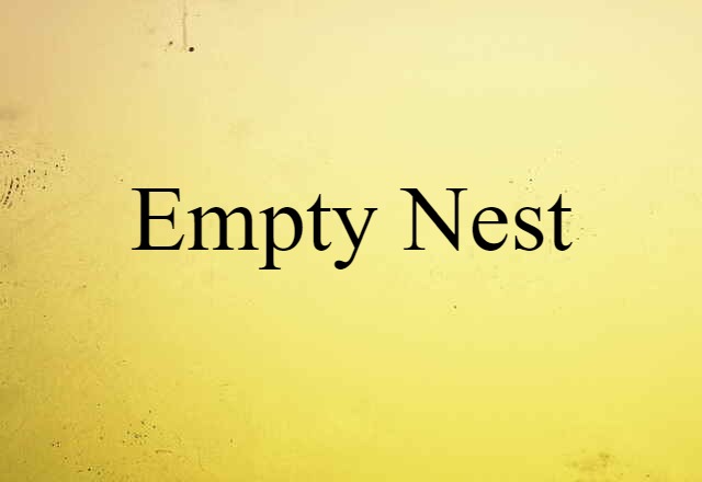 Empty Nest (noun) Definition, Meaning & Examples