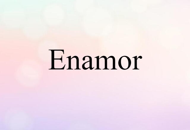 Enamor (noun) Definition, Meaning & Examples