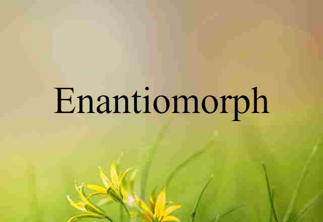 enantiomorph