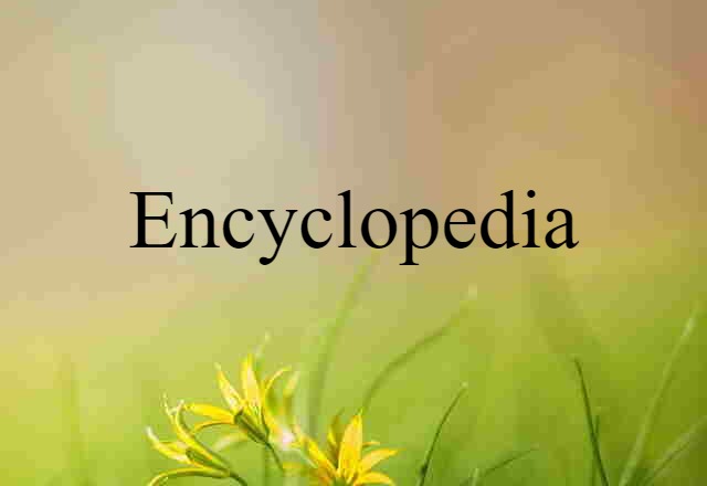 encyclopedia