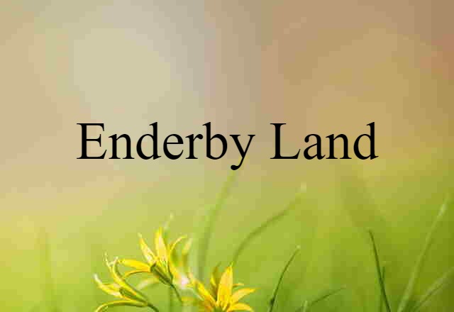 Enderby Land