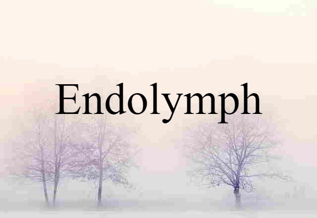 endolymph