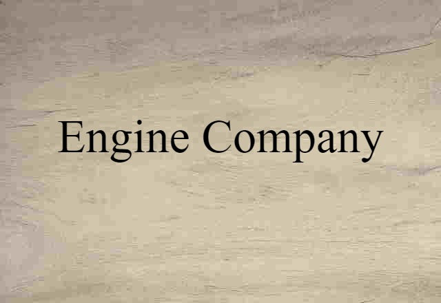 engine company