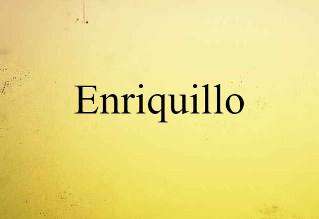 Enriquillo