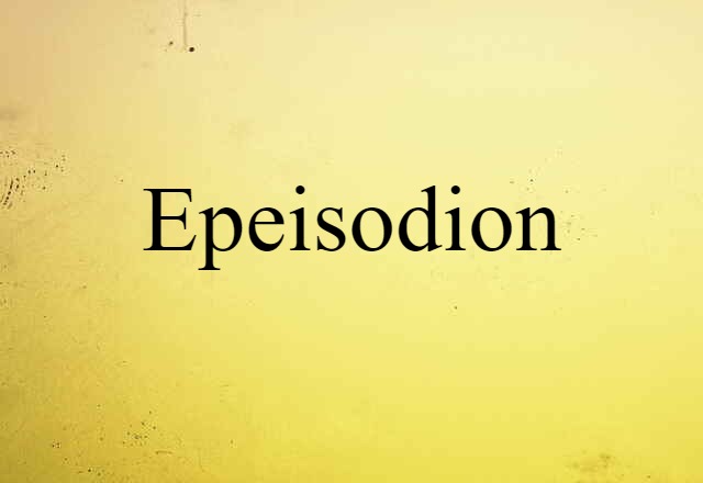 epeisodion