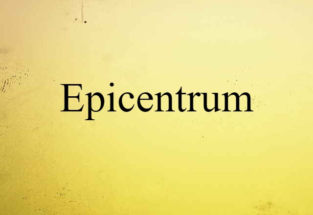 epicentrum