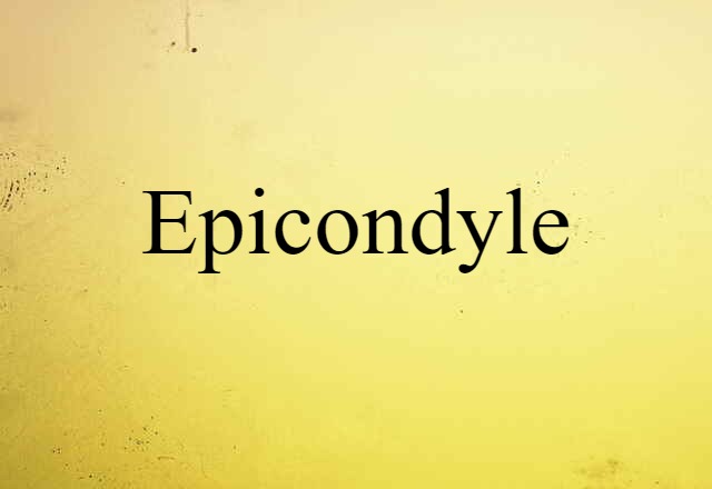 epicondyle