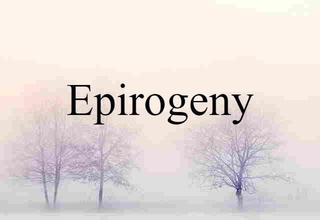 epirogeny