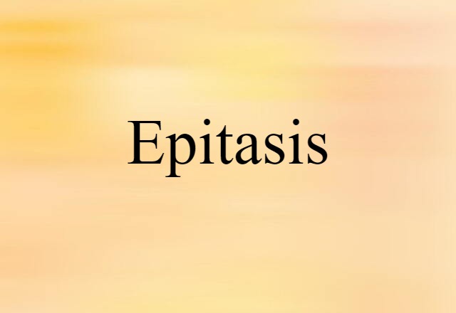 epitasis