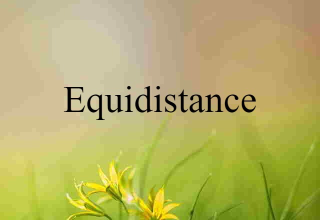 equidistance