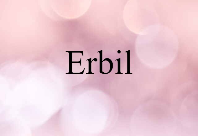 Erbil