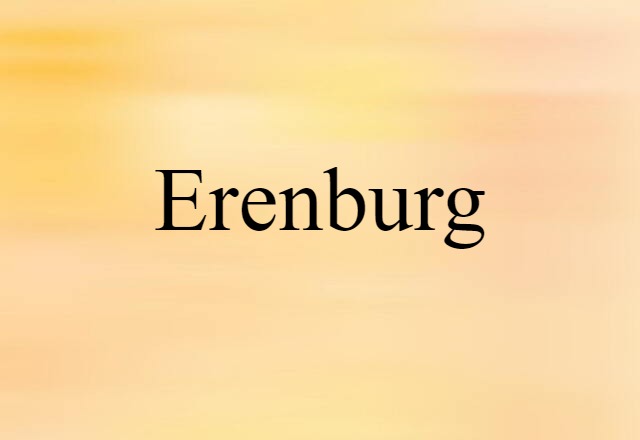 Erenburg