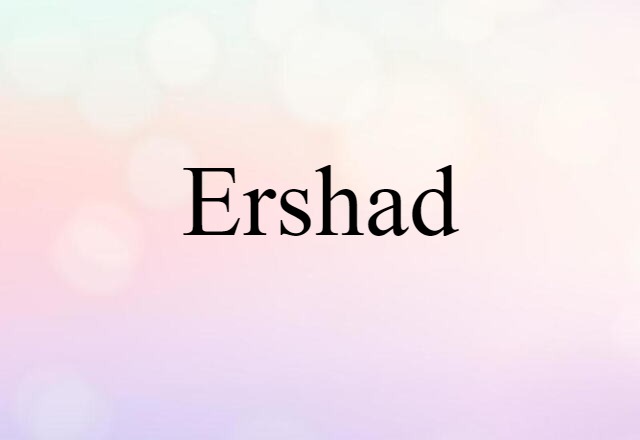 Ershad