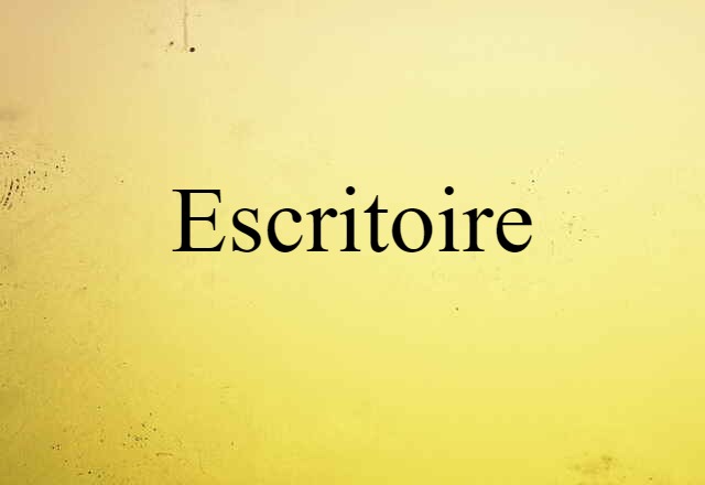 escritoire