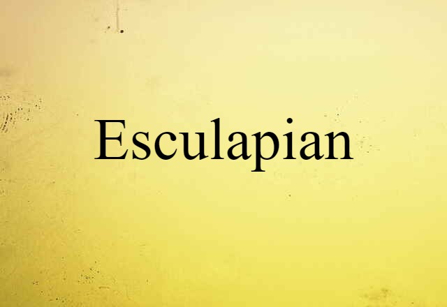 Esculapian