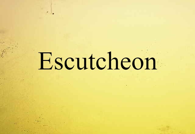 escutcheon