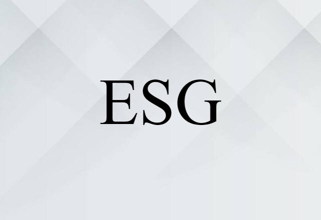 ESG