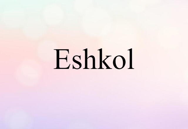 Eshkol