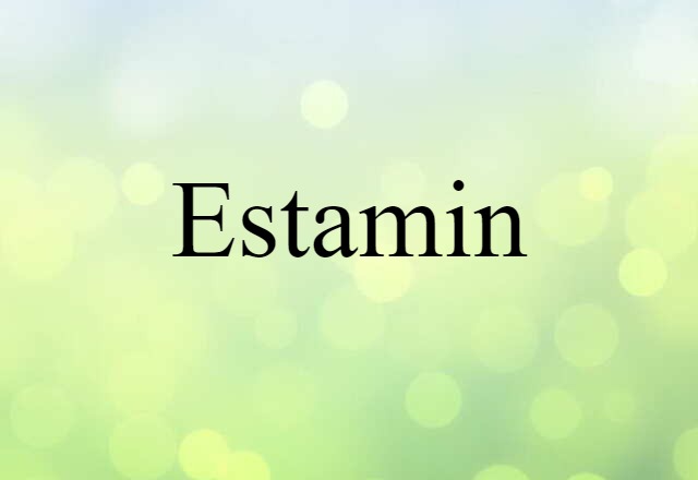 estamin