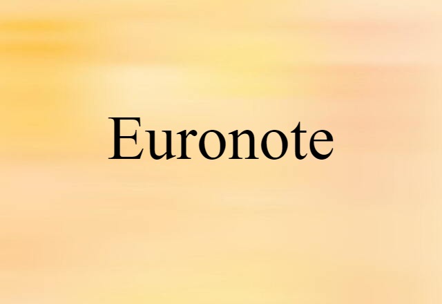 euronote