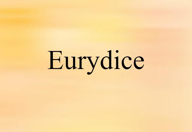 Eurydice