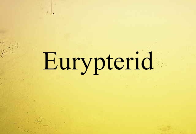 eurypterid