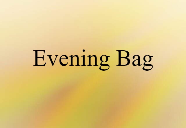 evening bag