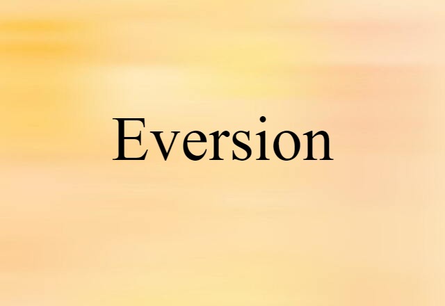 eversion