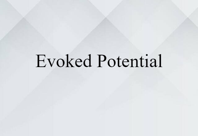 evoked potential