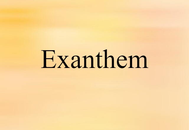 exanthem