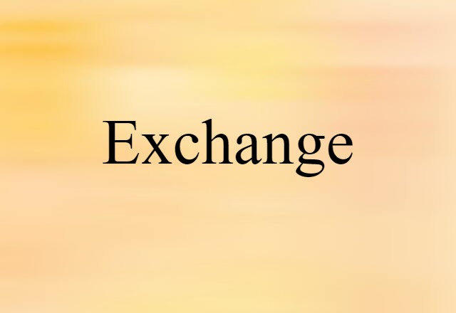 exchange