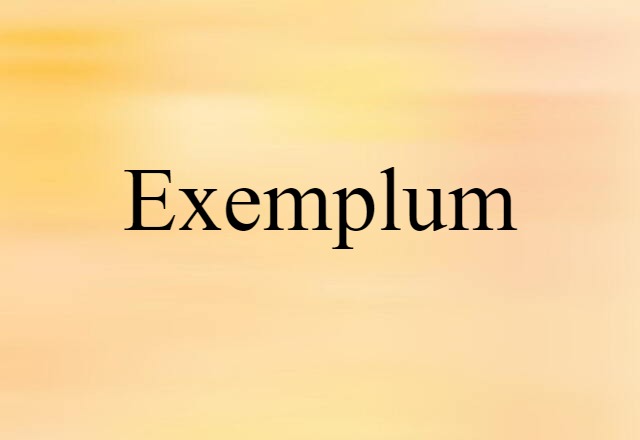 exemplum