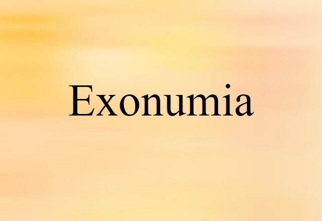 exonumia