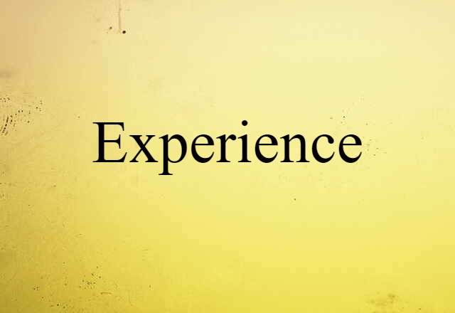 experience