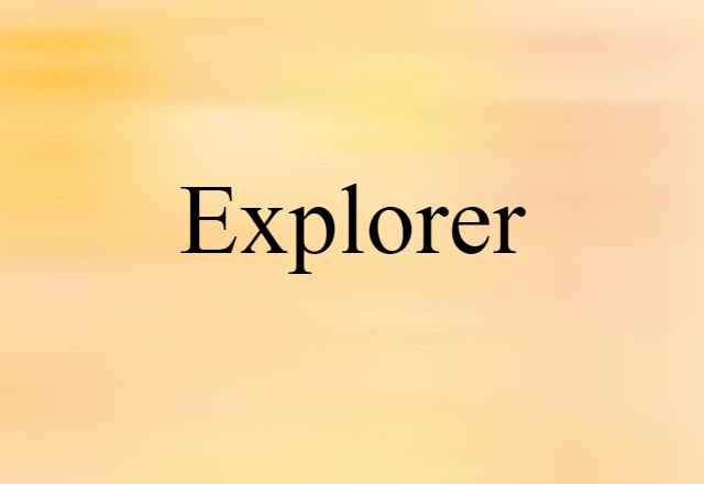 explorer