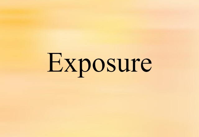 exposure